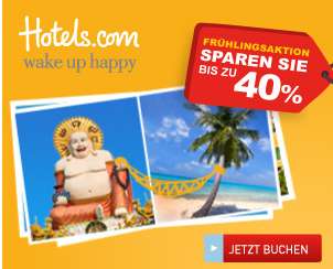 Hotels com Aktionen