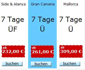 Reisebestseller Aktionen Reisebestseller Aktionen