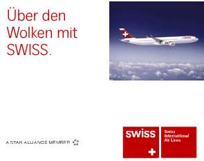 Swiss Airlines Flug